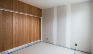 Wood Paneling vs Drywall